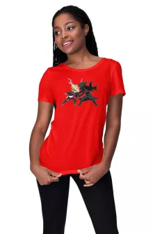 Boruto Damen T-shirt “Boruto en Kylo Ren” – Star Wars parodie