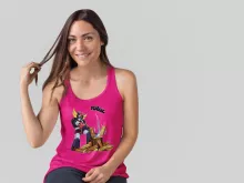 Vrouwen Tank Top – UFO Robot Grendizer parodie