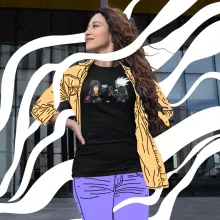 T-shirt Femme Itachi « Le Jutsu des clones » – Parodie Naruto