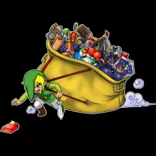 Link Mütze – Parodie auf Zelda