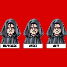 Palpatine Kappe “Palpatine aka Darth Sidious” – Parodie auf Star Wars