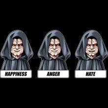 Palpatine Schultertasche “Palpatine aka Darth Sidious” – Parodie auf Star Wars