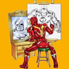 Iron Man Keps “Tony Stark - Iron Man” – Parodi Iron Man - Järnmannen