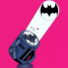Batman Women's Tank Top “Bat-Signal” – Batman;Dark Night parody