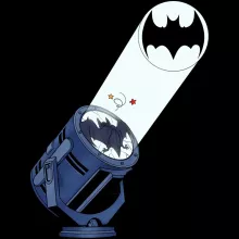 Schultertasche “Bat-Signal” – Parodie auf Batman