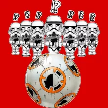 BB-8 X Stormtroopers Kinder Kappe – Parodie auf Star Wars