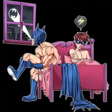 T-shirt Femme « Bed-Signal » – Parodie Batman