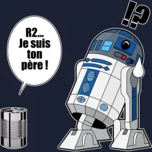 Sweat-Shirt à capuche R2-D2 « Boîte de conserve ... » – Parodie Star Wars