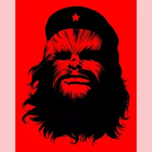 Chewbacca Babyromper (meisje) – Star Wars parodie