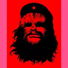 Canotta per bambine e ragazze Chewbacca – Parodia dei Star Wars