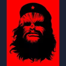 Felpa con cappuccio Chewbacca – Parodia dei Star Wars