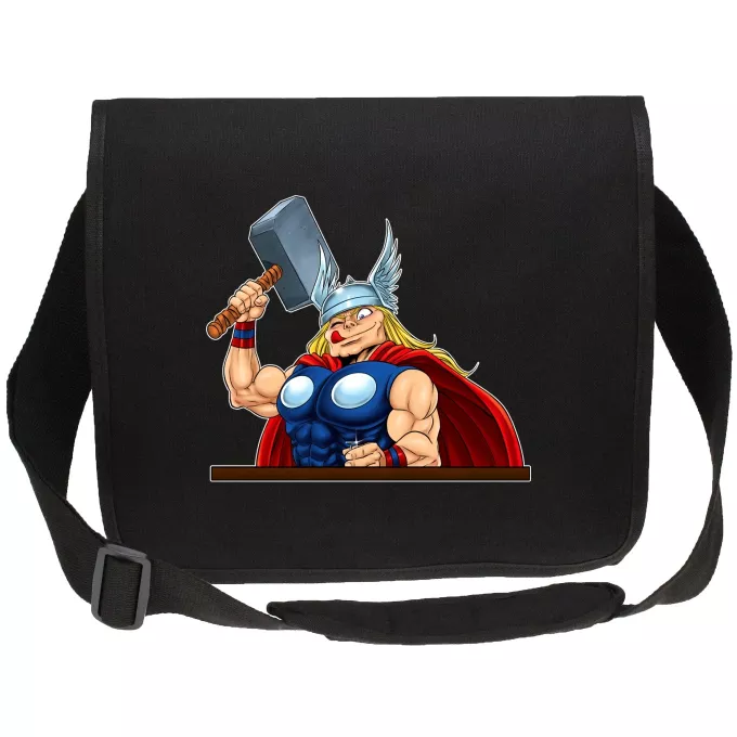 Canvas Messenger Bags Parody of Thor Thor