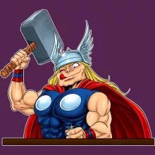 Maglietta da Donna – Parodia dei Thor