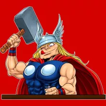 totebag – Parodie auf Thor