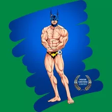 Batman Kinder Kappe – Parodie auf MCU