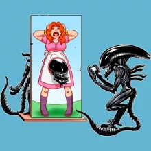 Body bebè – Parodia dei Alien