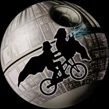 Débardeur Femme Dark Vador « Direction l'étoile de la Mort ! » – Parodie Star Wars