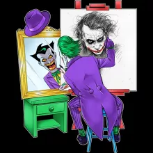 Der Joker Herren Tank Top – Parodie auf Batman