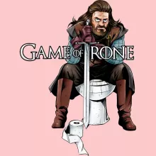 Body bébé (Filles) Eddard Stark « Game Of Trone... Euh... » – Parodie Game of Thrones