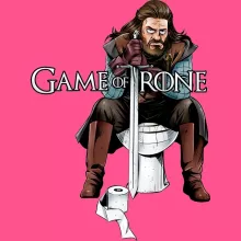 Débardeur Enfant Fille Eddard Stark « Game Of Trone... Euh... » – Parodie Game of Thrones