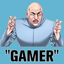 Dr Evil Babyromper “Gamer...” – Austin Powers parodie
