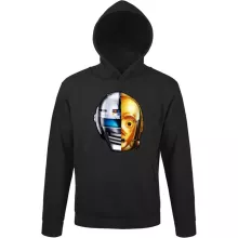 Sweat à capuche C-3PO « Geek lucky » – Parodie Star Wars