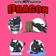 Toothless Girls Kids Tank Top – How to train your Dragon parody