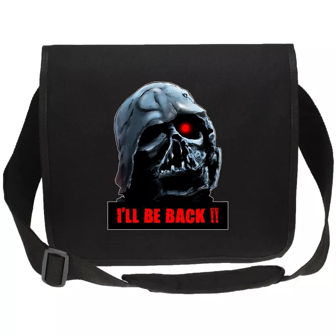 Bolsos bandolera Canvas Parodia Star Wars Darth Vader y Terminator