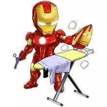 Tony Stark Tasse “Tony Stark aka Iron Man” – Parodie auf Iron Man