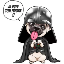Mug Dark Vadog « Je suis ton pépère... !! » – Parodie Star Wars