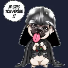 Sweat-Shirt à capuche Dark Vadog « Je suis ton pépère... !! » – Parodie Star Wars