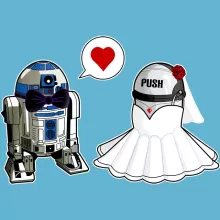 Body de bebé R2-D2 – Parodia de Star Wars