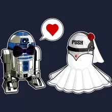Sudadera con capucha R2-D2 – Parodia de Star Wars