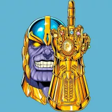 Baby Bodysuit – Thanos parody