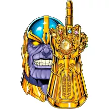 Baby Bodysuit – Thanos parody