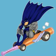 Batman Body baby – Parodi Läderlappen