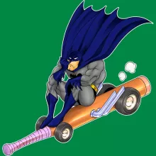 Batman Kid Cap – Batman;Dark Night parody
