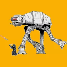 Casquette l'Empereur Palpatine aka Dark Sidious « Le chien chien à son maî-maître ! » – Parodie Star Wars