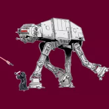 Casquette l'Empereur Palpatine aka Dark Sidious « Le chien chien à son maî-maître ! » – Parodie Star Wars