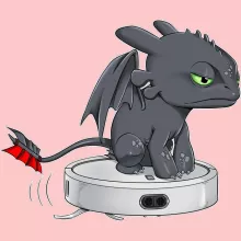 Toothless Baby Bodysuit (Baby Girls) – How to train your Dragon parody