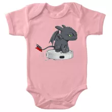 Toothless Baby Bodysuit (Baby Girls) – How to train your Dragon parody