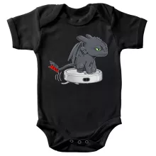 Toothless Baby Bodysuit – How to train your Dragon parody