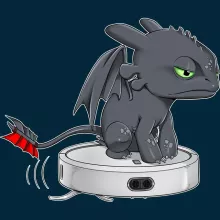 Toothless Cap – How to train your Dragon parody