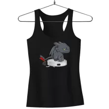 Toothless Women's Tank Top – How to train your Dragon parody