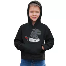Toothless Kids Hoodie – How to train your Dragon parody