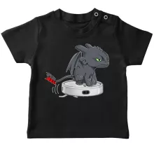 Toothless Baby's T-shirt – How to train your Dragon parody