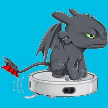 Toothless Girls Kids T-shirt – How to train your Dragon parody
