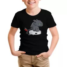 Toothless Kids T-Shirt – How to train your Dragon parody