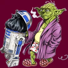 Cappello R2-D2 “R2-D2 e Yoda” – Parodia dei Star Wars