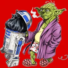 Cappello R2-D2 “R2-D2 e Yoda” – Parodia dei Star Wars